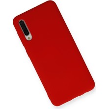 Denza Case Samsung Galaxy A30S Kılıf Içi Kadife Lansman Kapak - Kırmızı