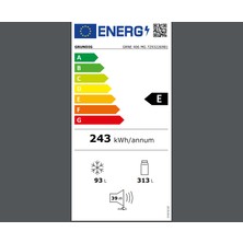 Grundıg Grne 406 E Enerji Sınıfıı 406 L No Frost Buzdolabı