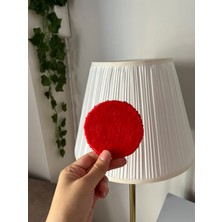 Akbaş Design Punch Nakışı Boğa Burcu Bardak Altlığı