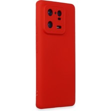 Denza Case Xiaomi Mi 13 Pro Kılıf Içi Kadife Lansman Kapak - Kırmızı