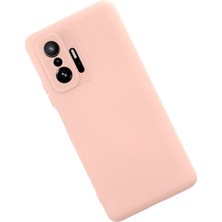 Denza Case Xiaomi Mi 11T Pro Kılıf Içi Kadife Lansman Kapak - Pudra