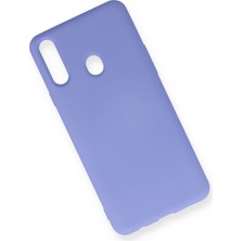 Denza Case Samsung Galaxy A20S Kılıf Içi Kadife Lansman Kapak - Lila