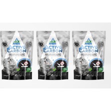 Ayben Active Carbon Kedi Kumu Koku Giderici 250 gr 3 Adet