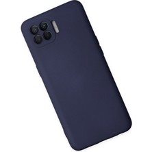 Denza Case Oppo Reno 4 Lite Kılıf Içi Kadife Lansman Kapak - Lacivert