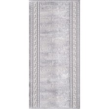 Artemis Halı Samoa 06433A Krem Gri Çizgi Desenli Halı
