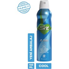 She Cool Kadın Deodorant (150 Ml)