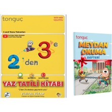 Tonguç Akademi 3. Sınıf 2'den 3'e Yaz Tatili Kitabı Kitabı + Meydan Okuma Defteri