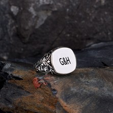 Takı925 925 Ayar Gümüş Kişiye Özel Model Yüzük