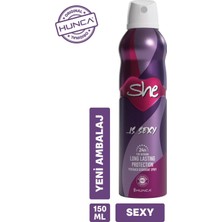 She Sexy Kadın Deodorant (150 Ml)