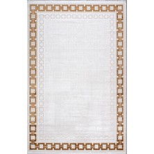 Artemis Halı Alegra 03022B Gold Kemik Çizgi Desenli Bambu Halı