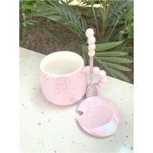 Steplanner Inci Kupa Mug Lila-Kupa Kapak ve Kaşık