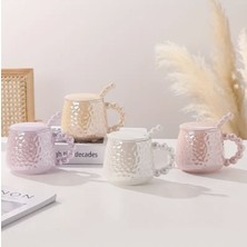 Steplanner Inci Kupa Mug Lila-Kupa Kapak ve Kaşık