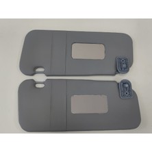 Fam Peugeot 207 06/12 Güneşli̇k Gri̇ Sağ/sol Set 2 Parça