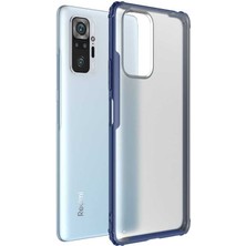 Xiaomi Redmi Note 10 Pro Kılıf Zore Volks Kapak-Lacivert