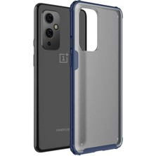 One Plus 9 Kılıf Zore Volks Kapak-Lacivert