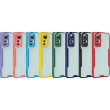 Gökmen Aksesuar Xiaomi Xiaomi 12 Lite Kılıf Zore Parfe Kapak-Mor