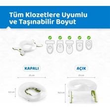 Guqqo Portatif Lazımlık, Katlanabilir Çocuk Tuvaleti Alıştırma Lazımlığı