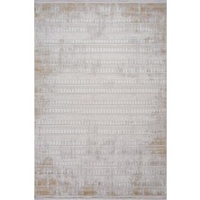 Artemis Halı Karizma 02811G Gold Krem Modern Çizgili Halı