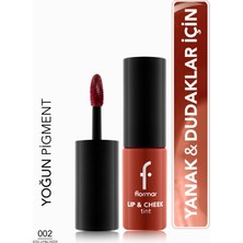 Lip & Cheek Su Bazlı 2'si 1 Arada Çok Amaçlı Jel Tint (002 Kiss Lip & Cheek) 8682536066891