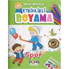 Boyama Kitabı 5'li Set Çocuklar Için Eğlenceli Etkinlik-Pedagog Onaylı