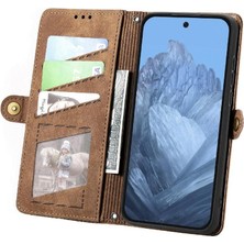 GX Boutique Google Piksel 9 Pro Xl Flip Kapak Için Flip Case Darbeye Basit Iş (Yurt Dışından)