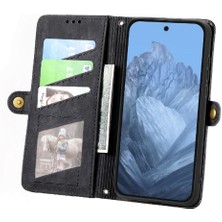 GX Boutique Google Piksel 9 Pro Xl Flip Kapak Için Flip Case Darbeye Basit Iş (Yurt Dışından)