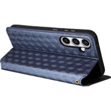 GX Boutique Samsung Galaxy S24 Fe Pu Deri Cüzdan Manyetik Kapatma Için Flip Case (Yurt Dışından)