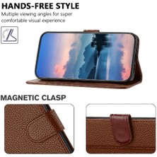 GX Boutique Realme 12 Artı Cüzdan Flip Için Telefon Kılıfı Folio Kart Yuvaları Tutucu Pu (Yurt Dışından)