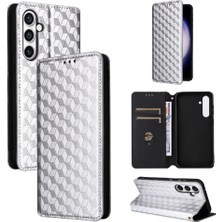 GX Boutique Samsung Galaxy S24 Fe Pu Deri Cüzdan Manyetik Kapatma Için Flip Case (Yurt Dışından)