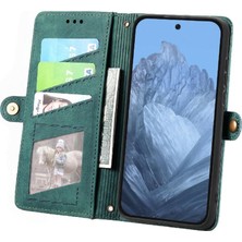 GX Boutique Google Piksel 9 Pro Xl Flip Kapak Için Flip Case Darbeye Basit Iş (Yurt Dışından)