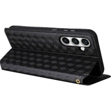 GX Boutique Samsung Galaxy S24 Fe Pu Deri Cüzdan Manyetik Kapatma Için Flip Case (Yurt Dışından)