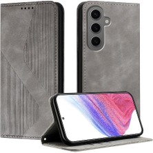 GX Boutique Samsung Galaxy S24 Fe Için Kılıf Folio Kapak Manyetik Cüzdan Kickstand Kart (Yurt Dışından)