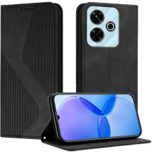 GX Boutique Xiaomi Poco M6 4g Kart Yuvaları Tutucu Için Kılıf Folio Kapak Pu Deri Cüzdan (Yurt Dışından)