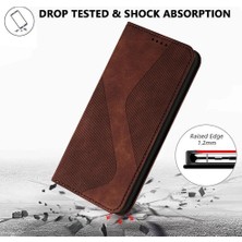 GX Boutique Oppo Bulmak Için Kılıf X7 Folio Kapak Pu Deri Manyetik Cüzdan Kickstand Kart (Yurt Dışından)