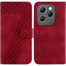 GX Boutique Infinix Sıcak 40 Flip Folio Kapak Için Telefon Kılıfı Kart Yuvası Fonksiyonu Kabartmalı (Yurt Dışından)