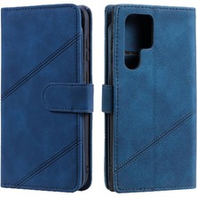 GX Boutique Samsung Galaxy S24 Ultra Cüzdan Kapak Için Kılıf Folio Pu Deri Manyetik (Yurt Dışından)