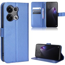 GX Boutique Oppo Oppo 8 Pro 5g Için Kılıf Kapak Manyetik Cüzdan Kickstand Kart Tutucu (Yurt Dışından)