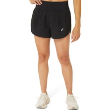 Asics Road 3.5In Short Kadın Siyah Beyaz Şort 2012C965-001
