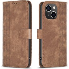 Mays Home1 IPhone 15 Için Flip Case Artı Kart Yuvaları Tutucu Iş Çok Renkli Durumda (Yurt Dışından)