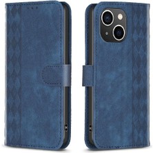 Mays Home1 IPhone 15 Için Flip Case Artı Kart Yuvaları Tutucu Iş Çok Renkli Durumda (Yurt Dışından)