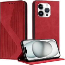 GX Boutique IPhone 16 Için Kılıf Pro Kart Yuvaları Tutucu Cüzdan Kickstand Manyetik Pu Flip (Yurt Dışından)