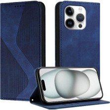 GX Boutique IPhone 16 Için Kılıf Pro Kart Yuvaları Tutucu Cüzdan Kickstand Manyetik Pu Flip (Yurt Dışından)