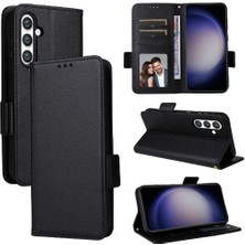 Mays Home1 Samsung Galaxy S24 Fe Pu Deri Cüzdan Için Flip Case Yan Toka Kartı (Yurt Dışından)