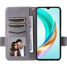 Mays Home1 Onur X6B 4g Pu Deri Için Flip Case Yan Toka Manyetik Kart Yuvaları (Yurt Dışından)