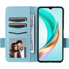 Mays Home1 Onur X6B 4g Pu Deri Için Flip Case Yan Toka Manyetik Kart Yuvaları (Yurt Dışından)