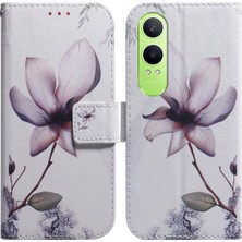 GX Boutique Oneplus Nord Ce4 Lite Için Flip Case Pu Deri Kart Yuvaları Cüzdan Boyalı (Yurt Dışından)