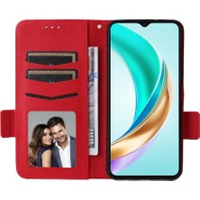 Mays Home1 Onur X6B 4g Pu Deri Için Flip Case Yan Toka Manyetik Kart Yuvaları (Yurt Dışından)