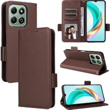 Mays Home1 Onur X6B 4g Pu Deri Için Flip Case Yan Toka Manyetik Kart Yuvaları (Yurt Dışından)