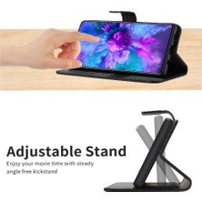 Mays Home1 El Kayışı Kart Yuvası Standı ile Onur X6B Cüzdan Pu Deri Için Flip Case (Yurt Dışından)