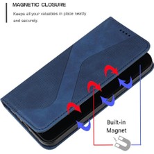 GX Boutique Realme 12 Pro 5g Cüzdan Kickstand Pu Deri Manyetik Kart Yuvaları Için Kılıf (Yurt Dışından)